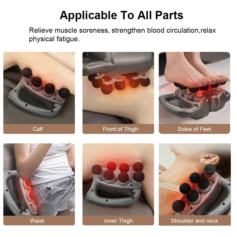 16-Head Deep Tissue Massager